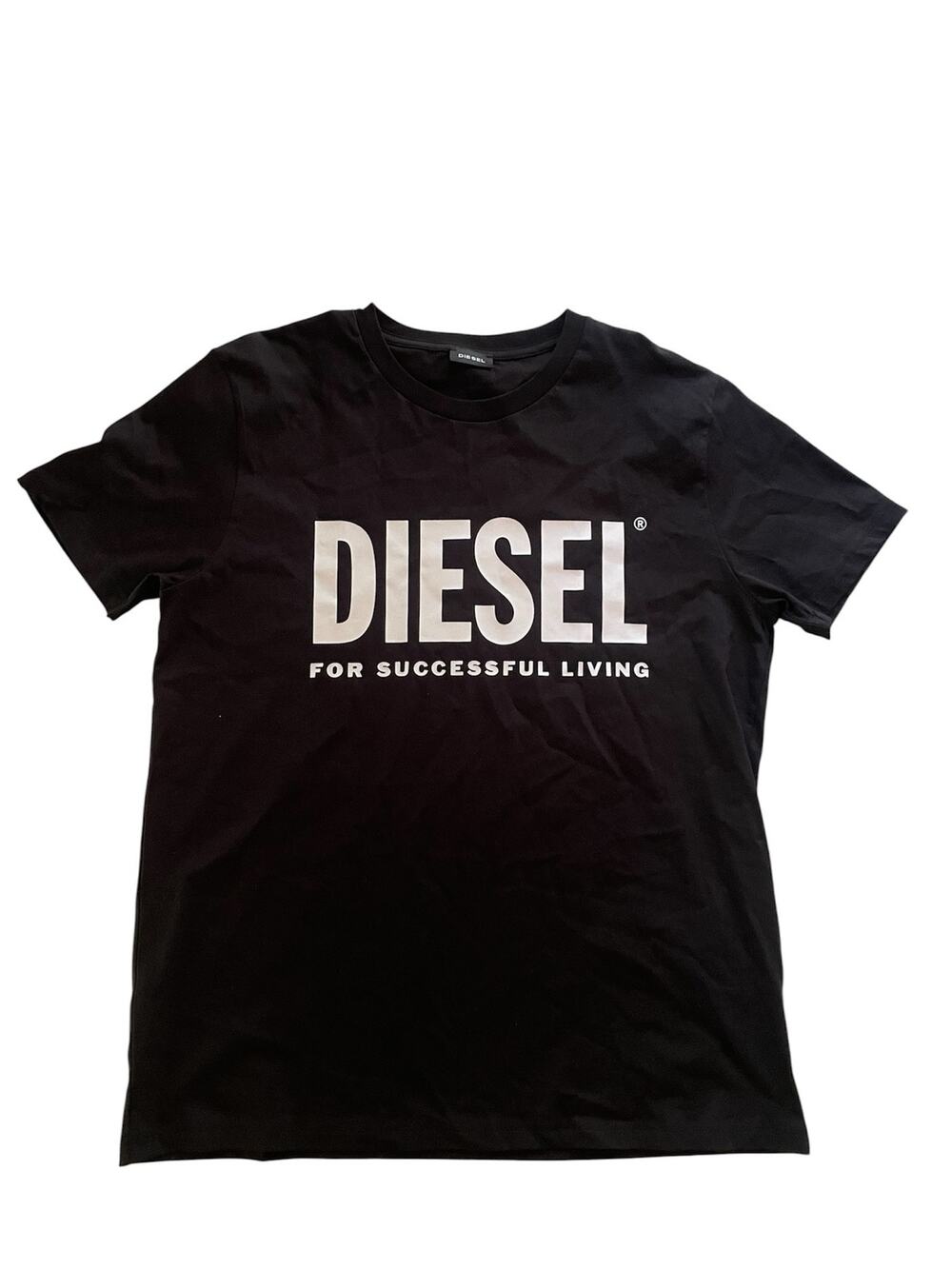 Diesel "For Successful Living" Black Logo T-Shirt